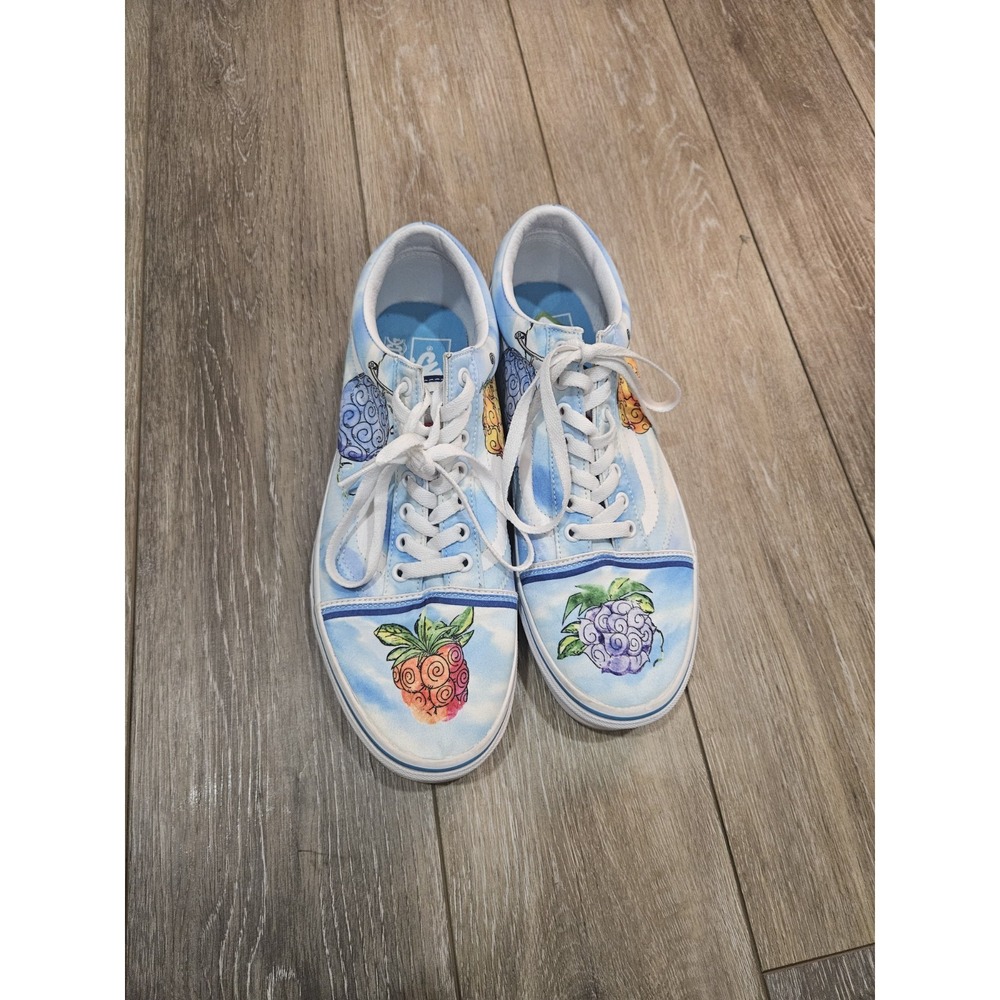 Vans x ONE PIECE Old Skool Color DEVIL FRUIT Mens Size 11.5 Womens 13